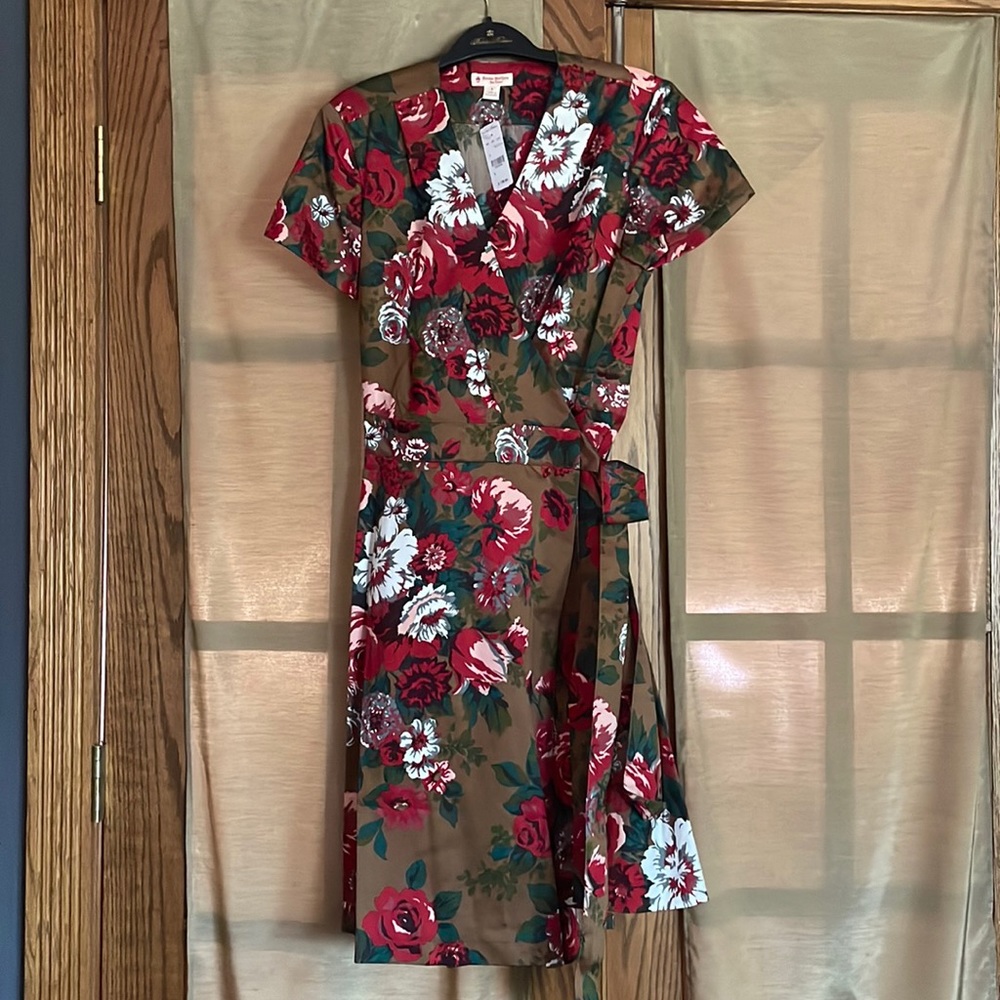 Floral Wrap Dress